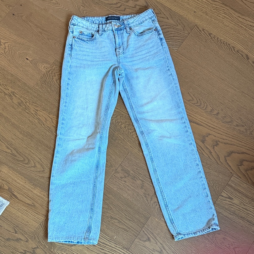 Aeropostale Faded Blue Denim Jeans
